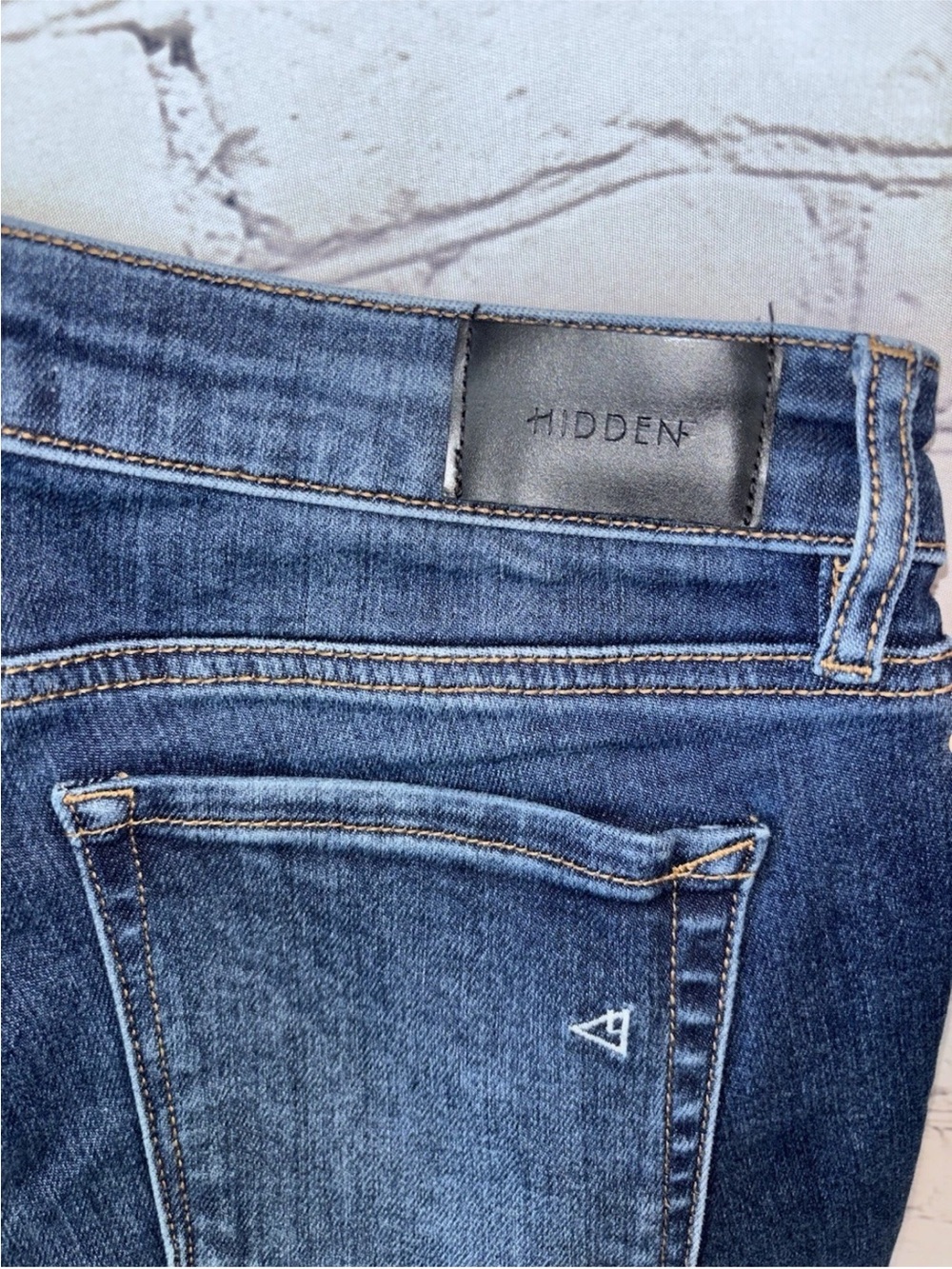 Hidden Boot Cut Frayed Hem Women’s Jeans Size 28 Pockets High Rise Boho - Picture 5 of 6